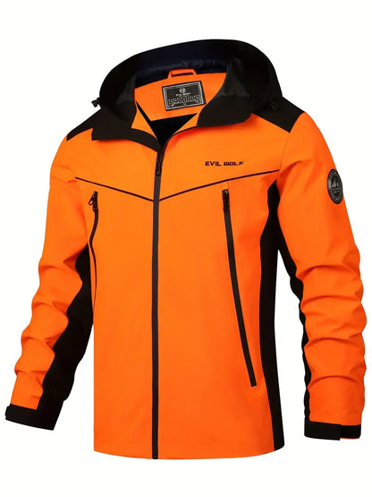 Waterproof Hooded Zip Up Jacket