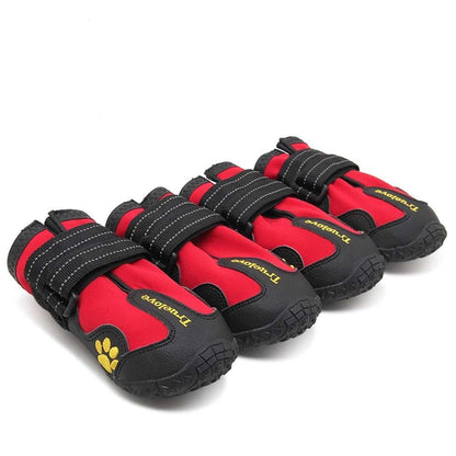 Anti-Slip Dog Boots with Reflective Strip