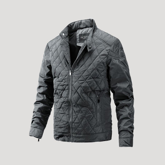 Rugged Insulated Motorcycle Jacket with Premium Quilting - OutfitLondon