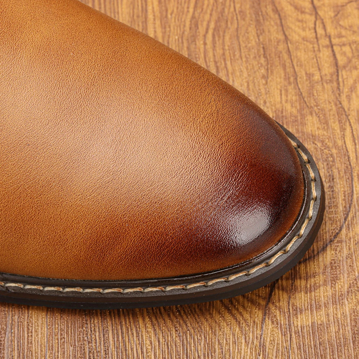Comfortable Mens Leather Chelsea Boot Shoes