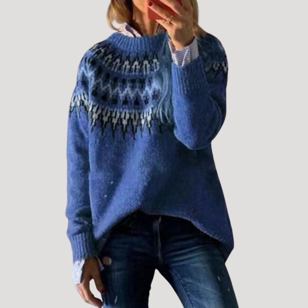 Warm Women's Cable Knit Sweater - Very Soft