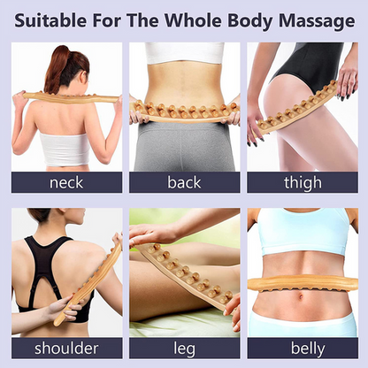 Wood Therapy Lymphatic Drainage M,assage Roller