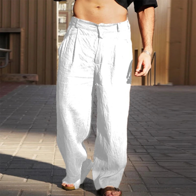 Breathable Cotton Casual Pants