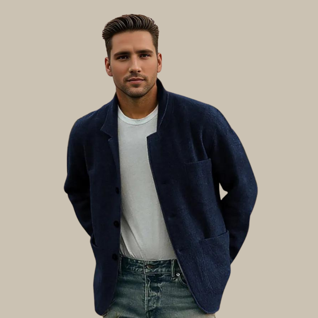 Classic Button Front Men's Sweater Vest