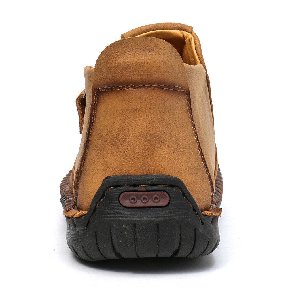 Men's Barefoot Shoes Handmade Slip Resistant Ankle Boots