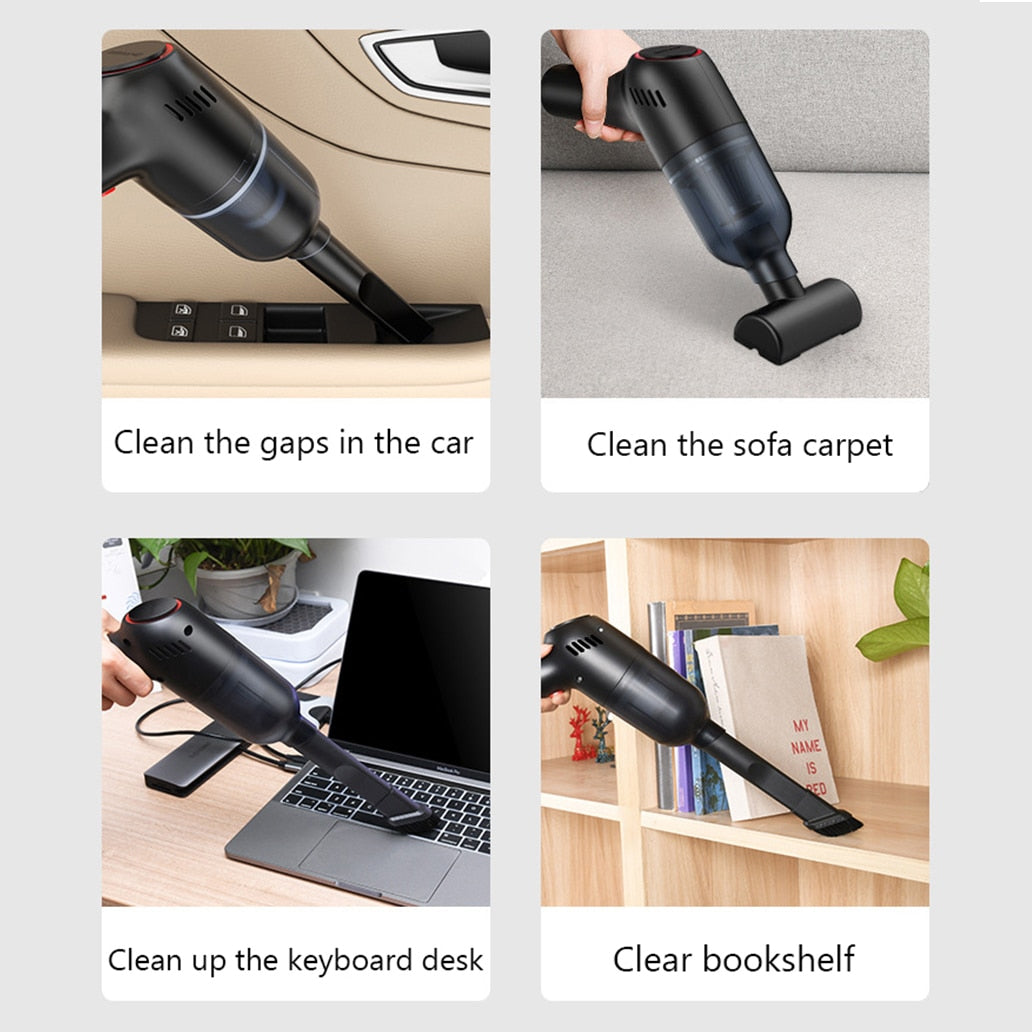 Portable Wireless Car Vacuum
