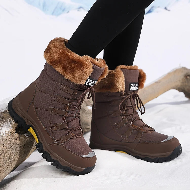Warm Waterproof Winter Snow Boots for Women