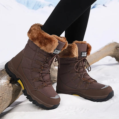 Warm Waterproof Winter Snow Boots for Women