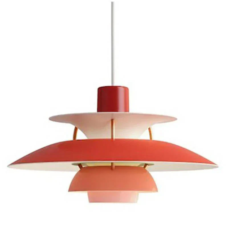 Stylish LED Hanging Lamp With Glass Shade