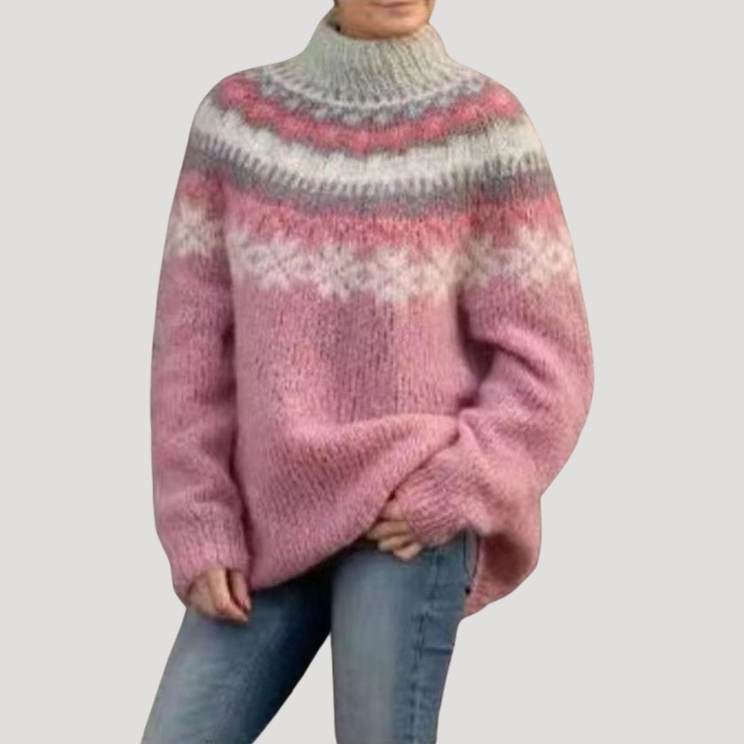 Warm Women's Cable Knit Sweater - Very Soft