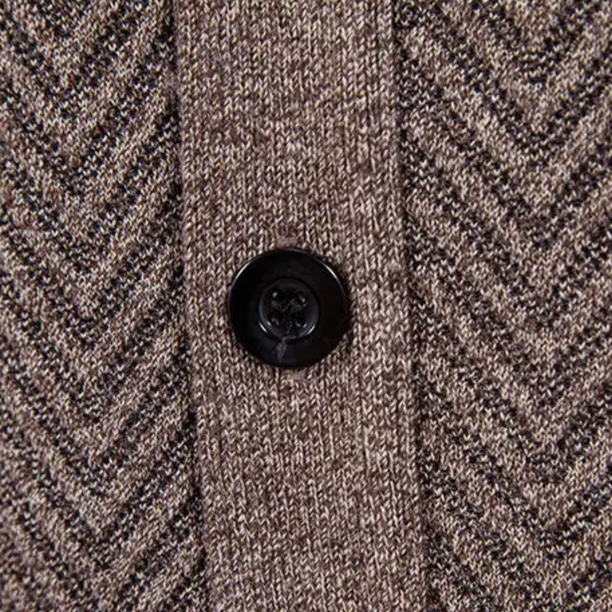 Slim Fit Men's Knit V Neck Sweater Cardigan