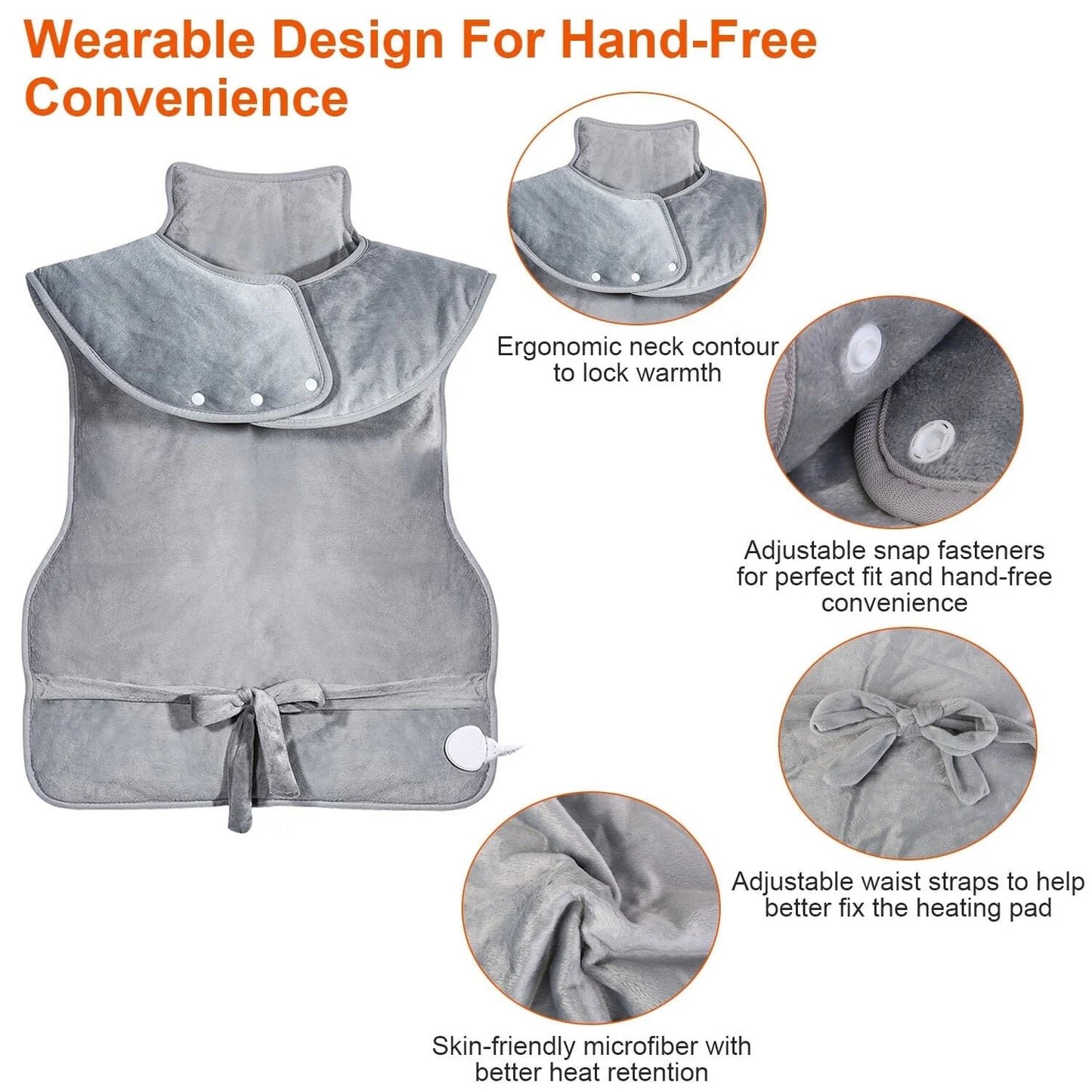 Electric Heating Wrap For Neck Shoulder