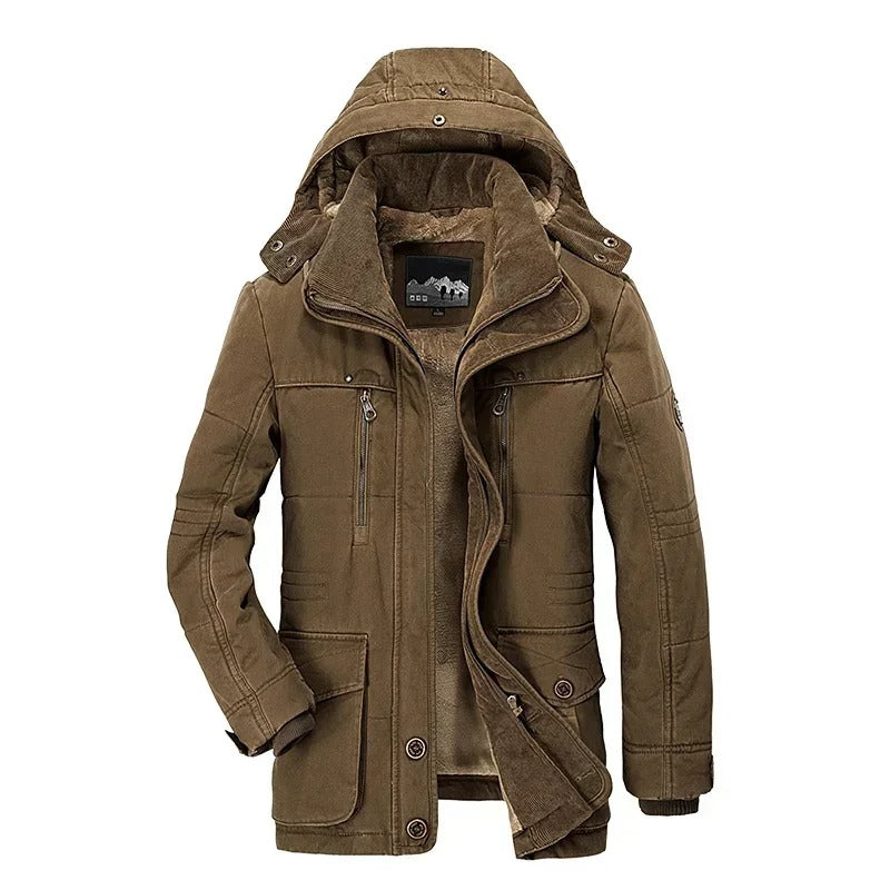 Insulated Water Resistant Parka Coat