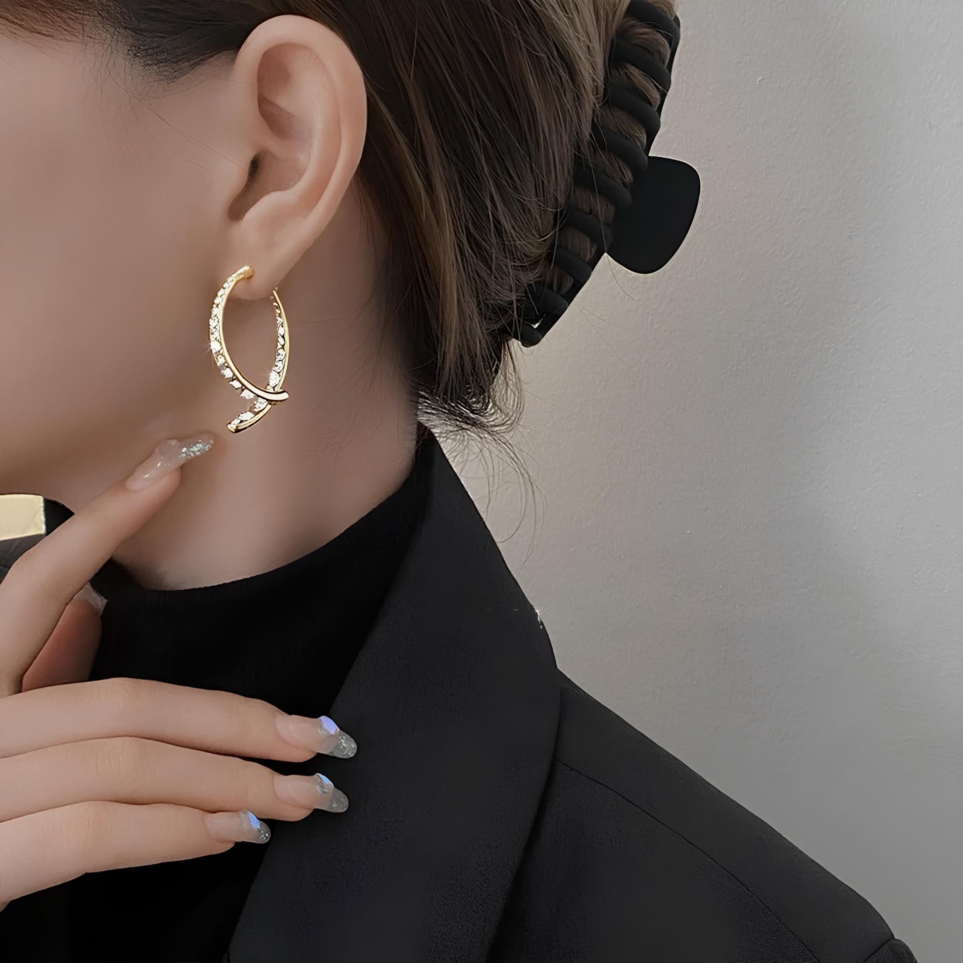 Elegant Sterling Silver Dangle Earrings - OutfitLondon