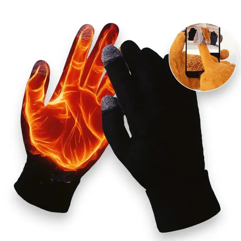 Thermal Winter Gloves – Waterproof, Windproof, Insulated for Outdoor Use