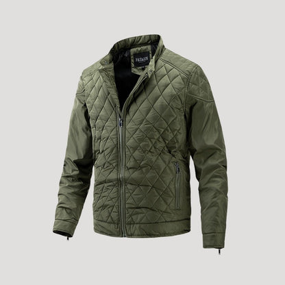 Warm Waterproof Quilted Winter Parka Coat