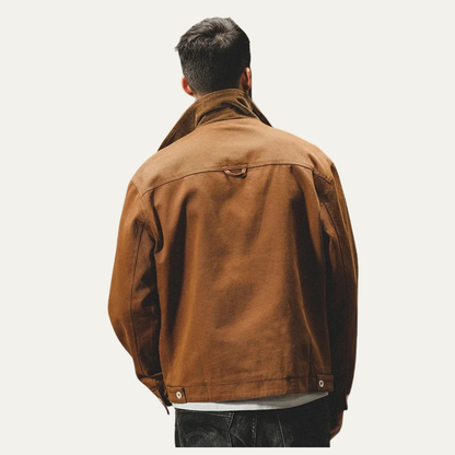 Stylish Men's Classic Button Down Coat Jacket
