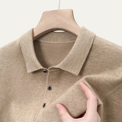 Warm Men's Cashmere Crew Neck Winter Sweater