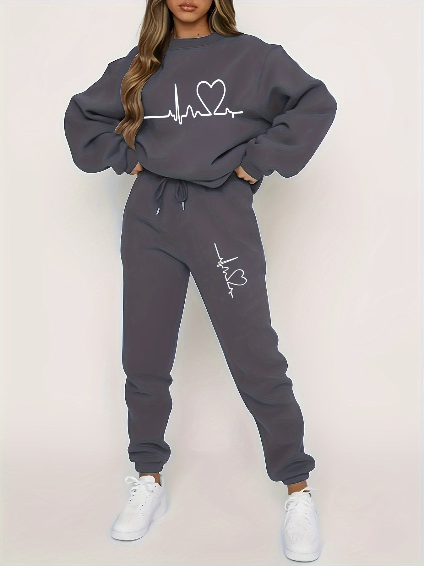 Soft Women's Casual Sweat Suit for Daily Wear