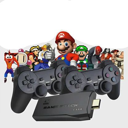 Classic Gaming System 64GB Bundle With 2 Pads - OutfitLondon