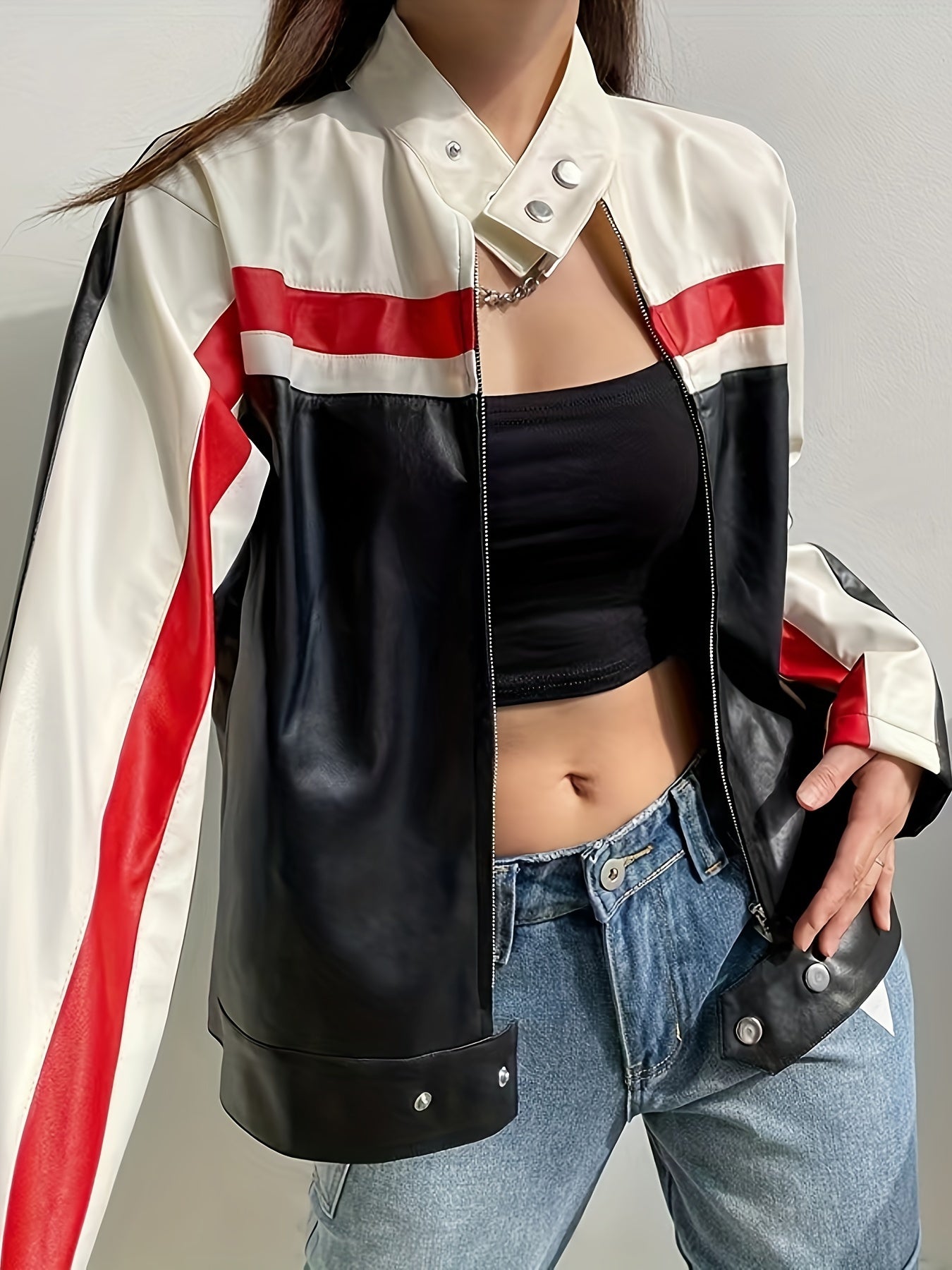 Colorful Printed Windbreaker