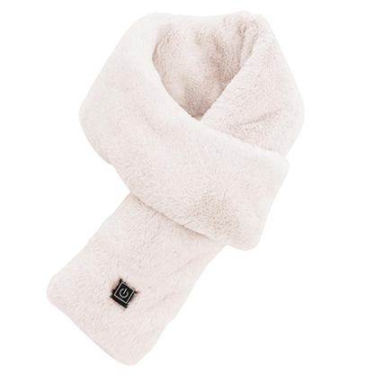 Electric USB Rechargeable Heated Faux Fur Scarf