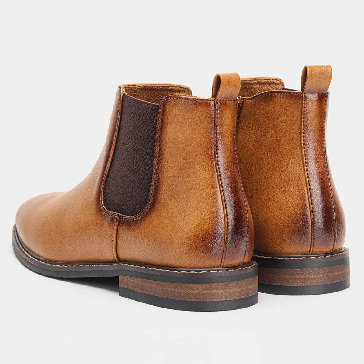 Comfortable Mens Leather Chelsea Boot Shoes
