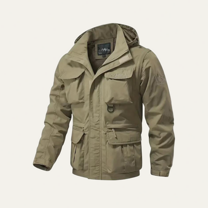 Waterproof Men's Military Hoodie Jacket