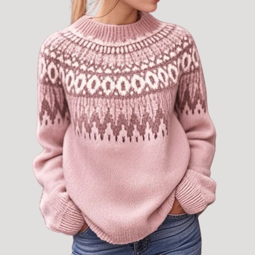 Warm Women's Cable Knit Sweater - Very Soft