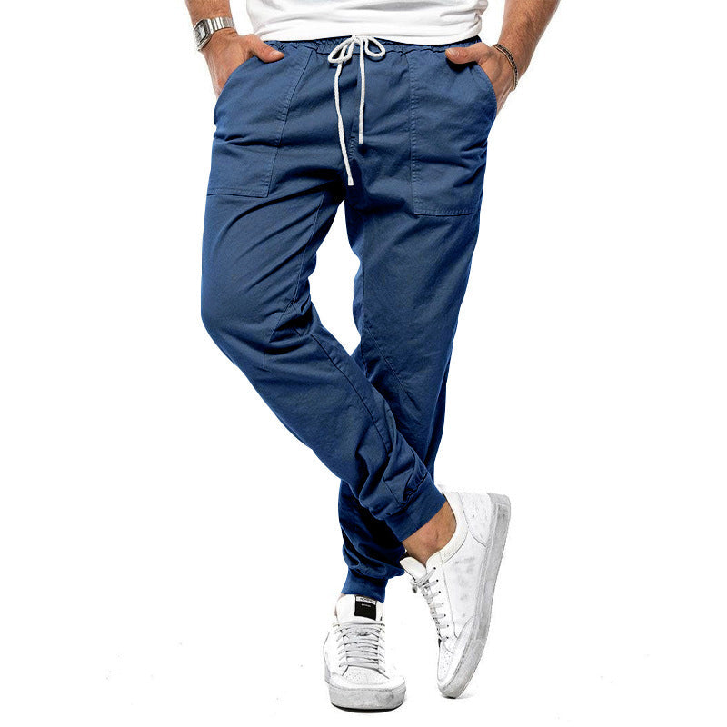 Comfortable Loose Fit Cargo Pants with Elastic Waist