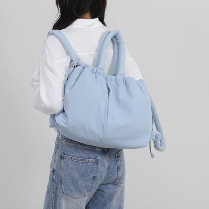 Vegan Leather Tote Shoulder Bag