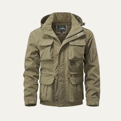Waterproof Men's Military Hoodie Jacket