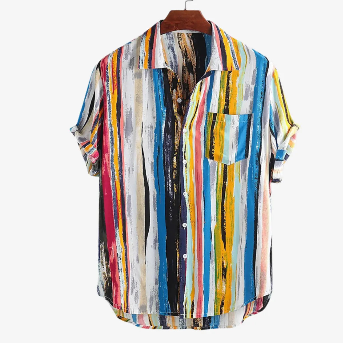 Stylish Patterned Designer Dress Shirt - OutfitLondon