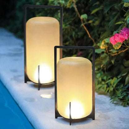 Weatherproof Garden String Lights Stainless Steel