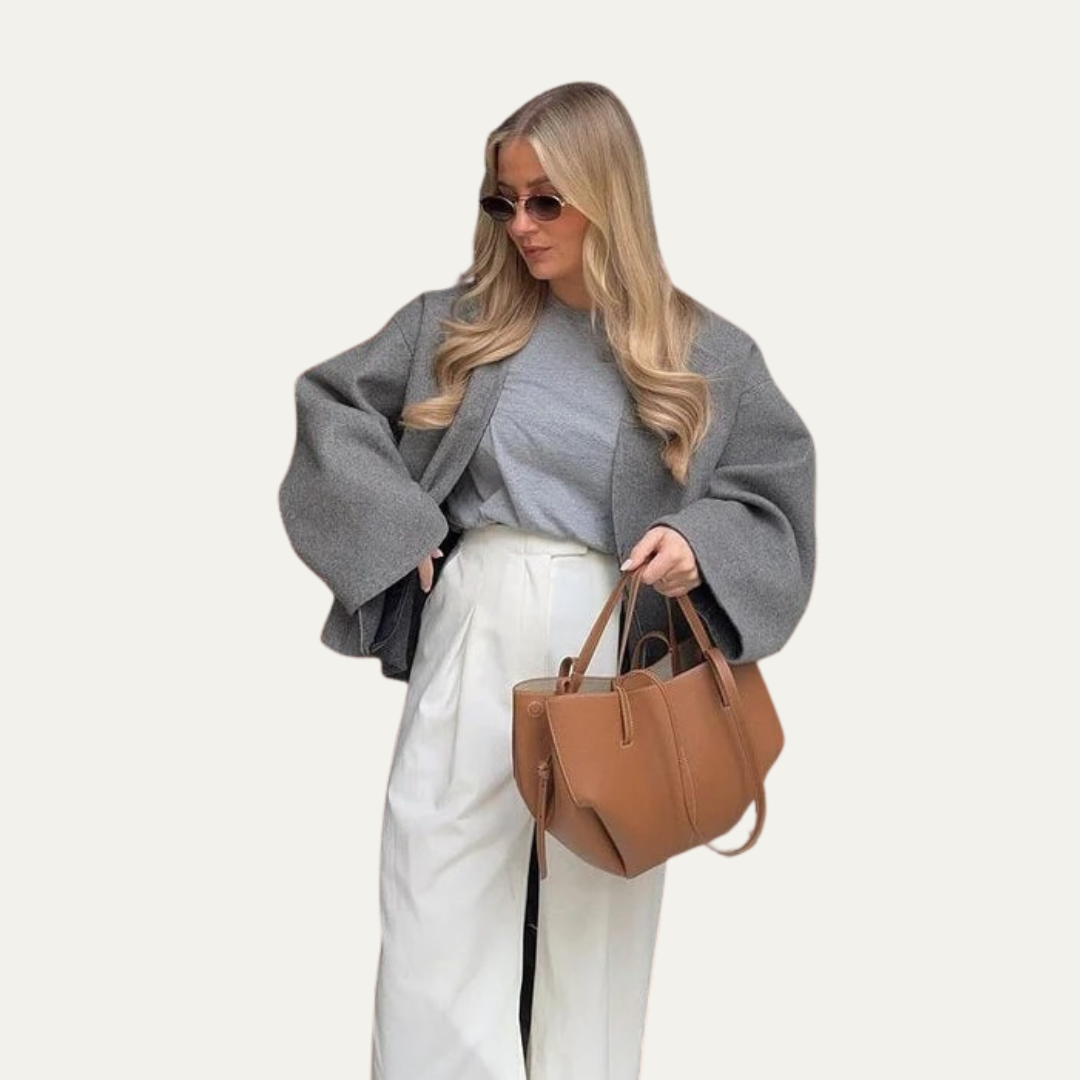 Large Comfortable Genuine Leather Tote Handbag