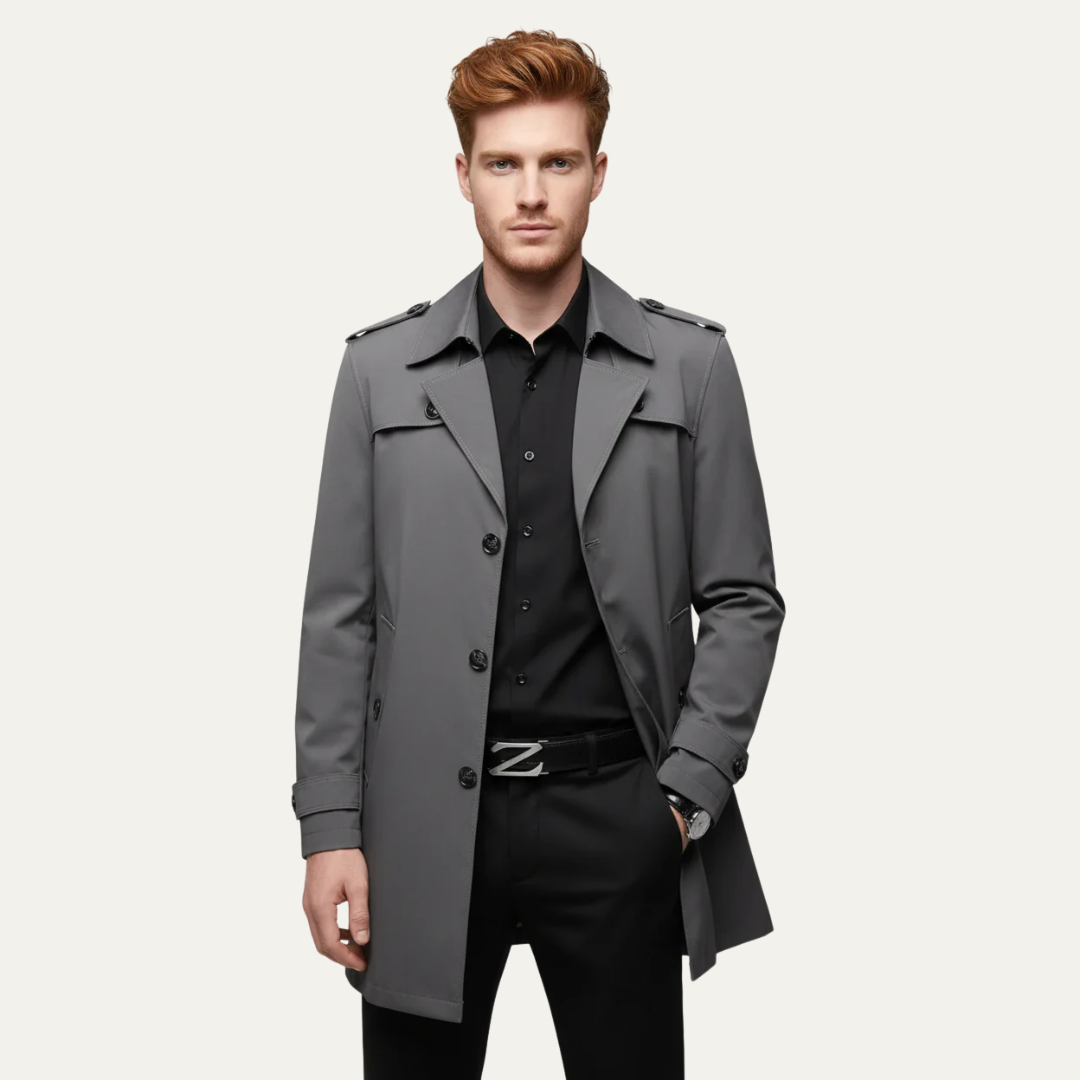 Men's Traditional Waterproof Short Coat