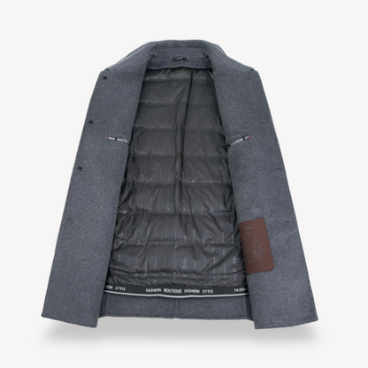 Warm Winter Mens Overcoat