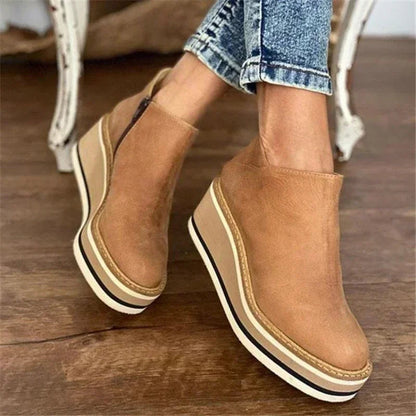 Comfortable Low Heel Chelsea Boots