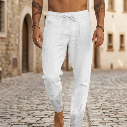 Comfy Loose Fit Men's Jogger Pants Lightweight
