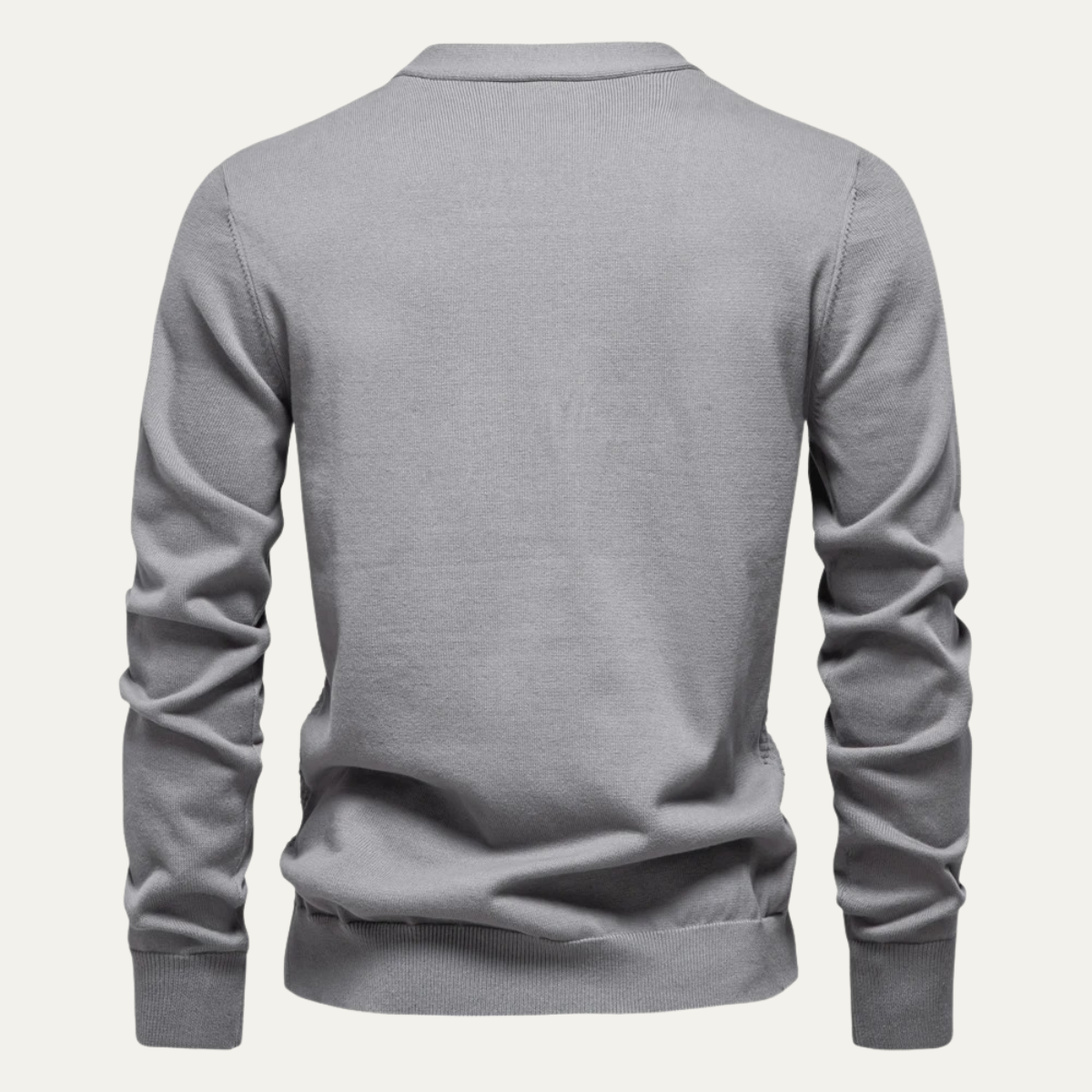 Classic Textured Open Front Cardigan Sweater