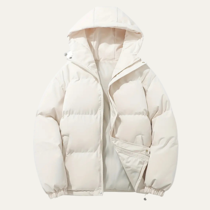 Big & Tall Quilted Puffer Coat for Men - OutfitLondon