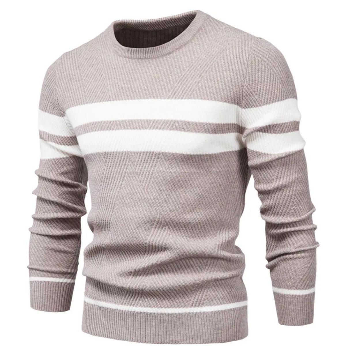 Stylish Mens Long Sleeve Fall Sweater