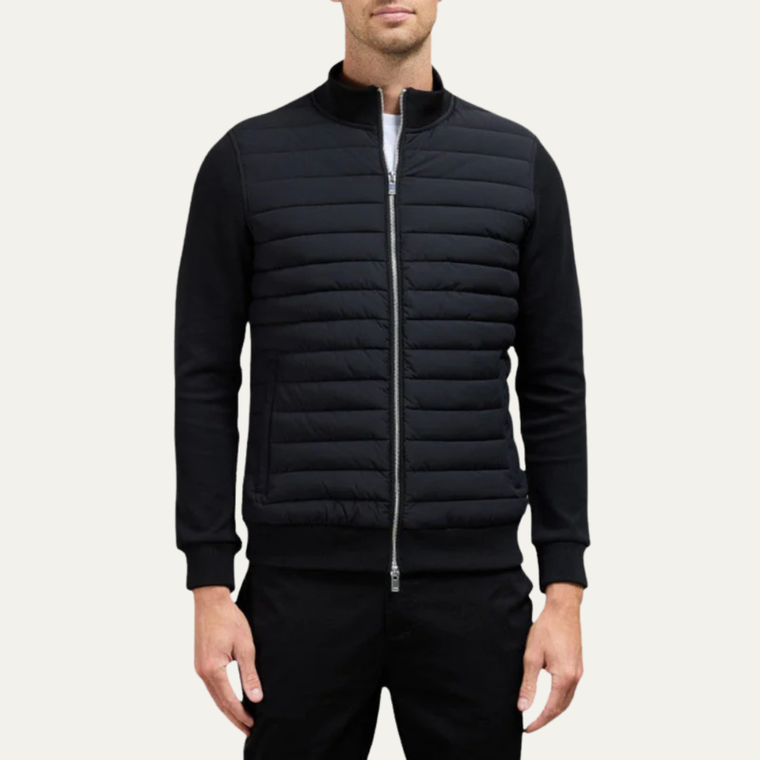 Rugged Men's Sherpa Lined Denim Jacket