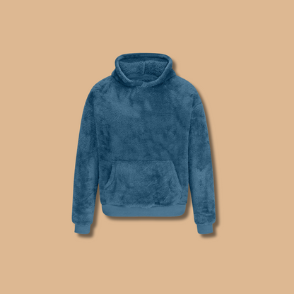 Cozy Mens Sweatshirt with Large Pouch