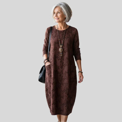 Stylish Printed Mid Length Women's Dress