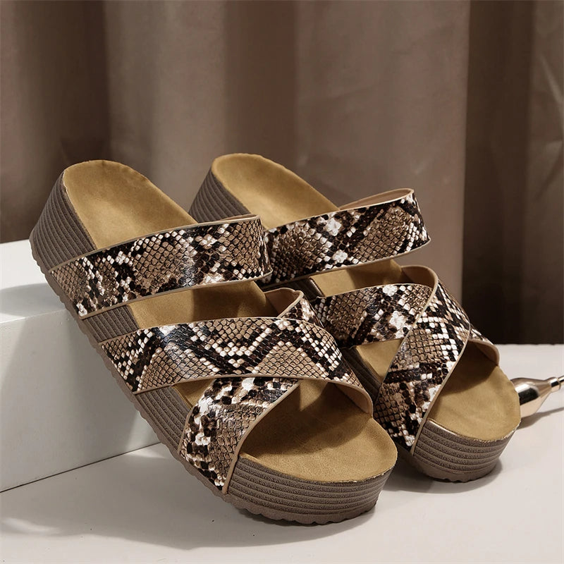 Soft Womens Slip On Summer Sandals