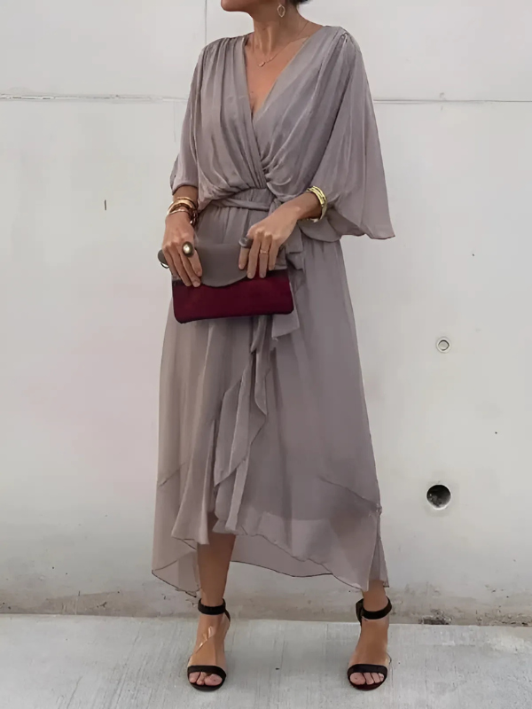 Elegant Women's Mid Length Dress