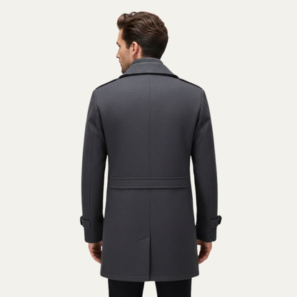 Warm Waterproof Parka Style Long Coat for Men