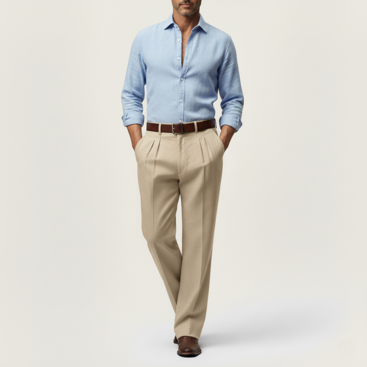 Breathable Linen Summer Pants for Men