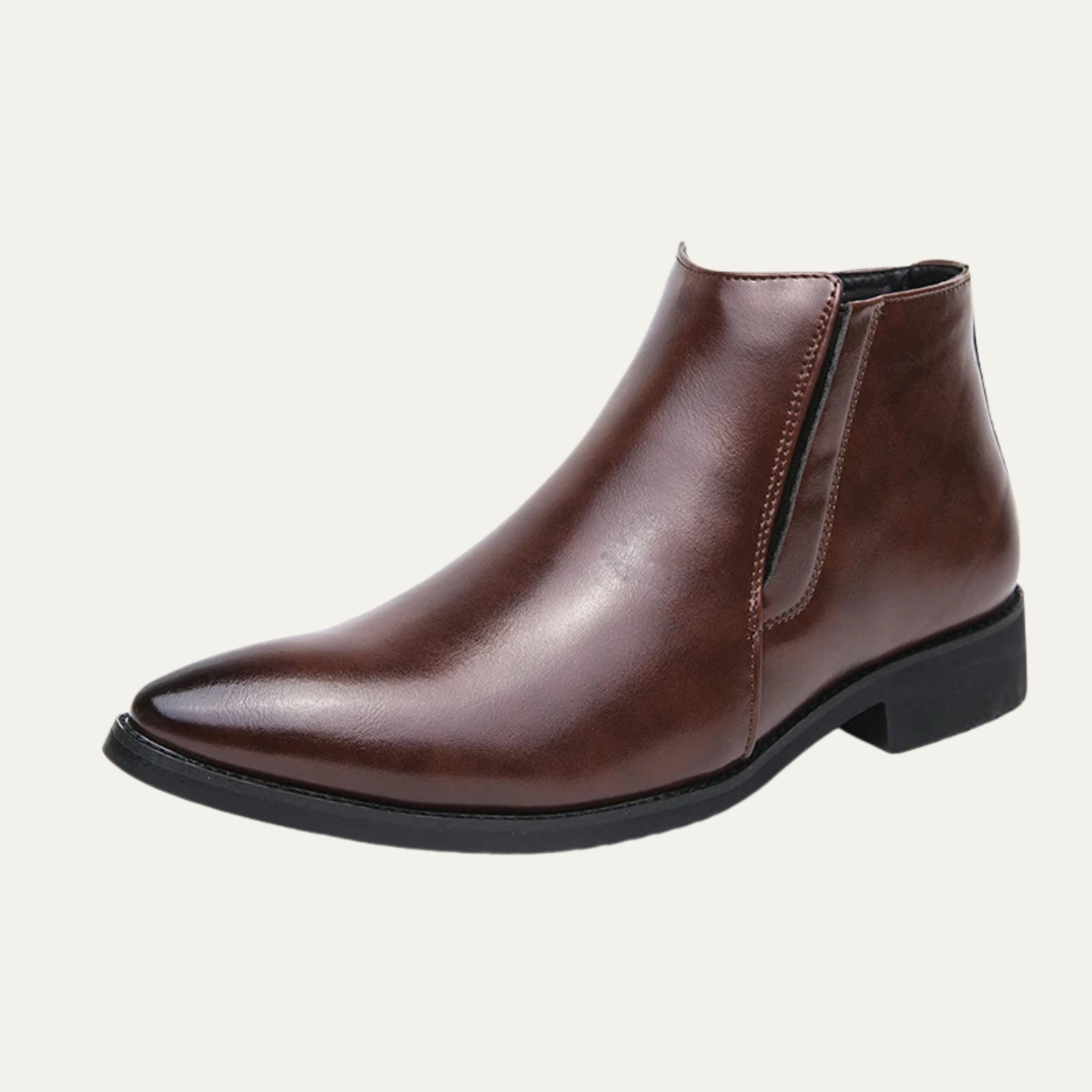 Classic Men's Leather Chelsea Boot Shoes - OutfitLondon